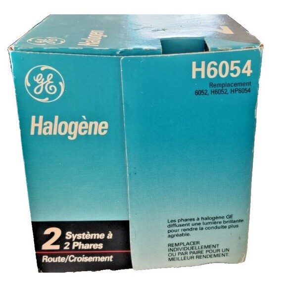 One GE H6054 Halogen Replacement Headlight High/Low Beam 12V/65W/35W Made In USA - Picture 4 of 6